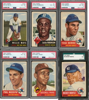 1953 Topps Baseball Complete Set (274)